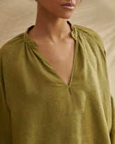 Linen Milos Shirt - Women’s Tops & Shirts | 
