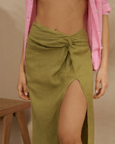 Linen Trancoso Skirt - All | 