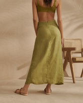 Linen Trancoso Skirt - Women’s Clothing | 