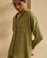 Linen Portofino Dress - Dresses & Tops | 