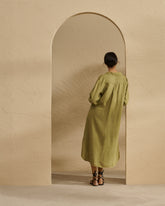 Linen Portofino Dress - Women’s Clothing | 