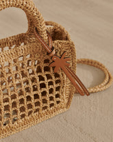 Natural Raffia Sunset<br />Bag Mini Net - Bags & Accessories | 