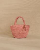 Raffia Summer Bag Medium - Pink | 