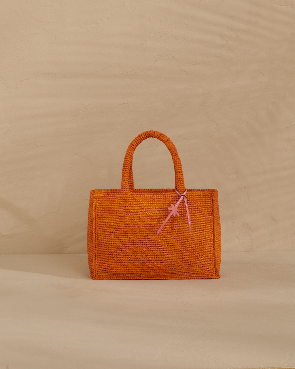 Raffia Sunset Bag Small - Orange