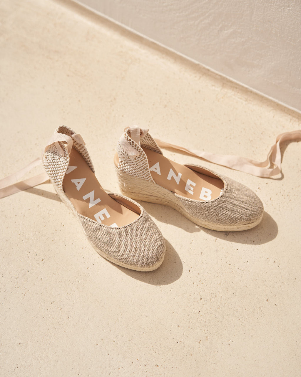 Wedge Sandals Low - Natural