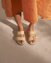 Suede Nordic Sandals - Women’s Shoes | 
