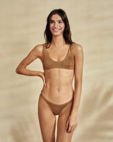 Seersucker Surf Bralette - Bikinis | 