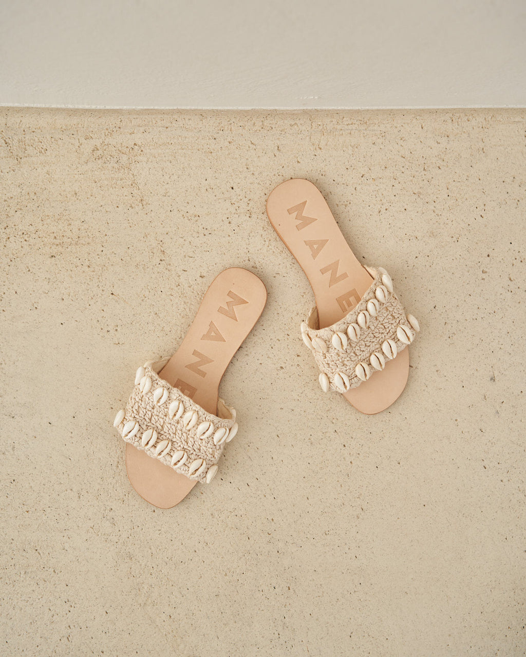 Leather Sandals - Natural