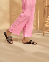 Two Straps Leather Sandals - The Summer Total Look | 