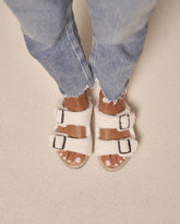 Faux Fur Nordic Sandals With Fur | 