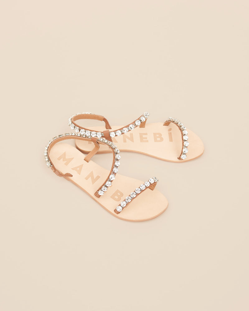 Manebí Leather Sandals - Hollywood - Tan