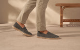 Suede Square Toe Espadrilles - Men's Espadrilles | 