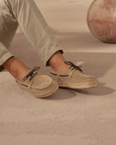 Suede Boat-Shoes Espadrilles | 