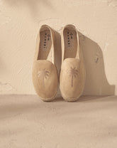 Suede With Embroidery Espadrilles - New Arrivals | 