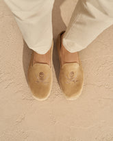 Suede With Embroidery Espadrilles - Men's Espadrilles | 