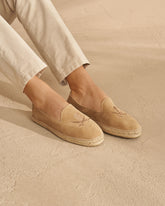Suede With Embroidery Espadrilles - Men’s Shoes | 