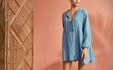 Linen Gauze Ibiza Dress - Prezzi Speciali|Abbigliamento Donna | 